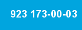 923 173-00-03